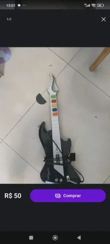 Guitarra ps2 guitar hero