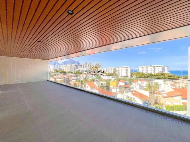 Barra da Tijuca | Apartamento 4 quartos, sendo 4 suítes, na Orla da Barra da Tijuca. REF: