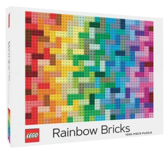 quebra cabeça lego colorido
