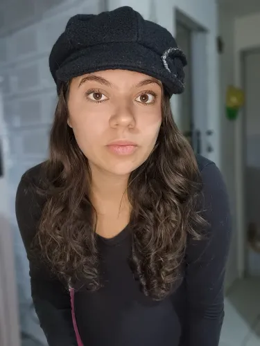 Boina de lã inverno touca