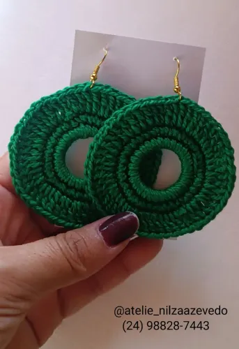 Brinco de Crochê