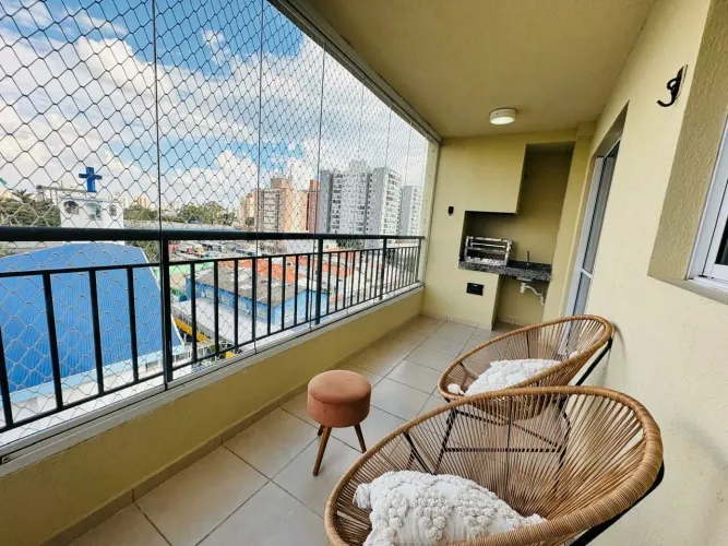 Apartamento Intense Vila Mascote | Varanda Gourmet, 2 Vagas + Depósito