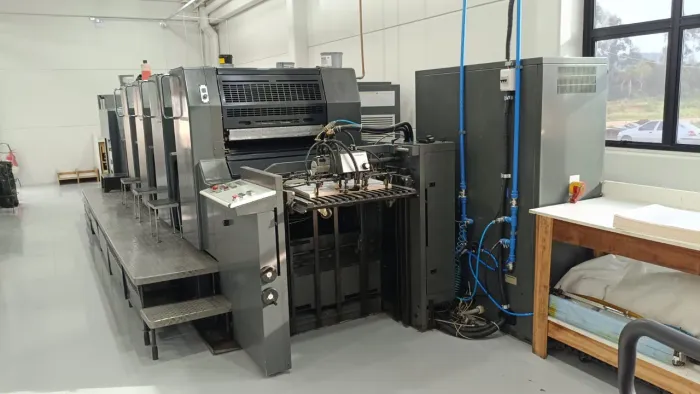 Heidelberg Sm-74 - 4 cores completa ano 1995 
