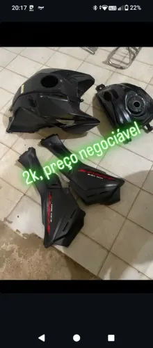 Roupagem e tanque da start 160 2025