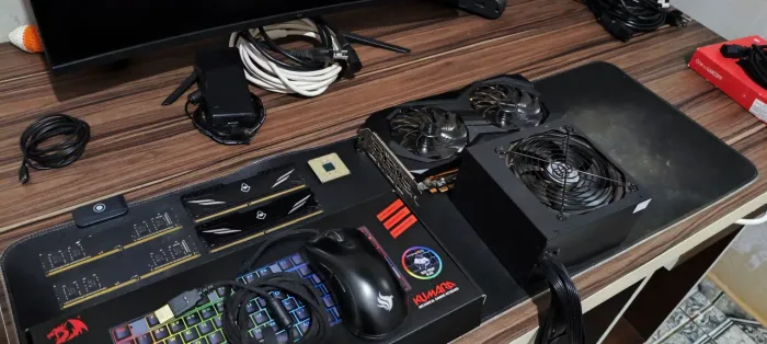 2 Memórias ram mancer 8gb 2444hz