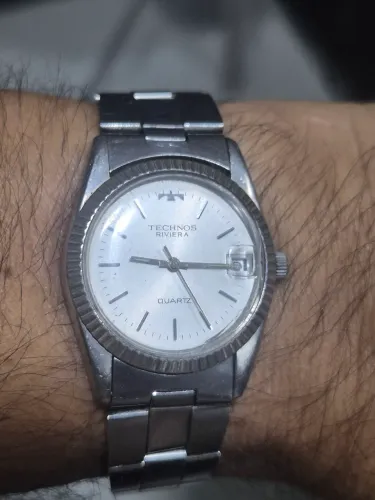 Relógio TECHNOS RIVIERA QUARTZ - ÓTIMO ESTADO