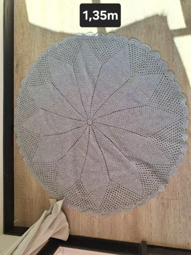 Tapete grande de croche