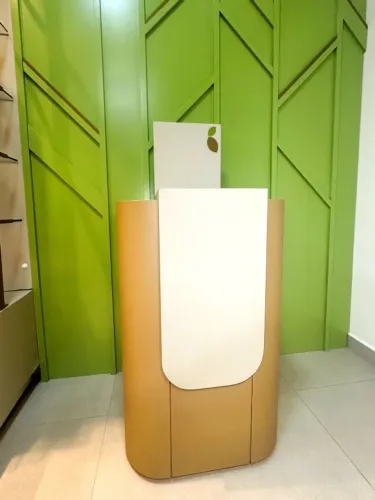 Conjunto Totens Vitrine Expositores 100% MDF - Móveis Comerciais Alto Padrão
