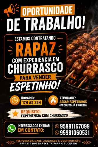 Oportunidade de emprego