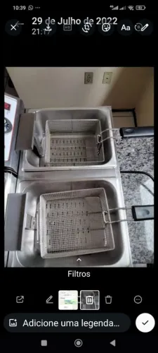 Fritadeira de salgados