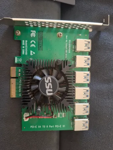 Placa de Extensão USB para computador (PCI Express)