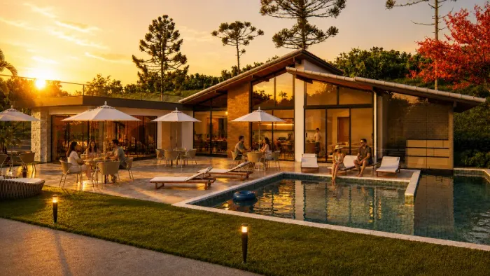 Condomínio Estancia La Linda Teresópolis - Lotes de 280 a 700m² cercado de verde