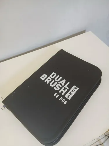 ESTOJO DUAL BRUSH DOBLE PUNTA