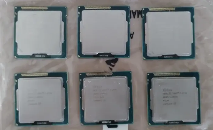 Lote 10 Processadores Intel Core i7 3770 3ª Geração