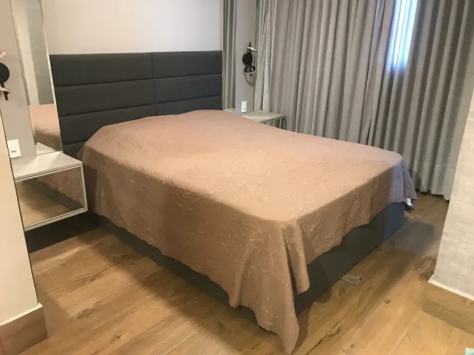 Cama Box & Colchão Queen 