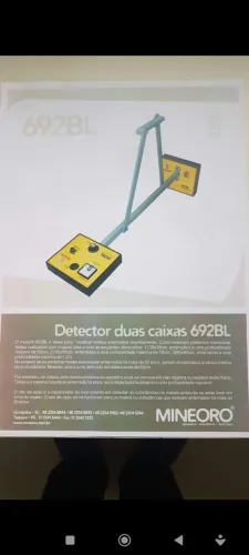 Detector mineoro para tesouro,