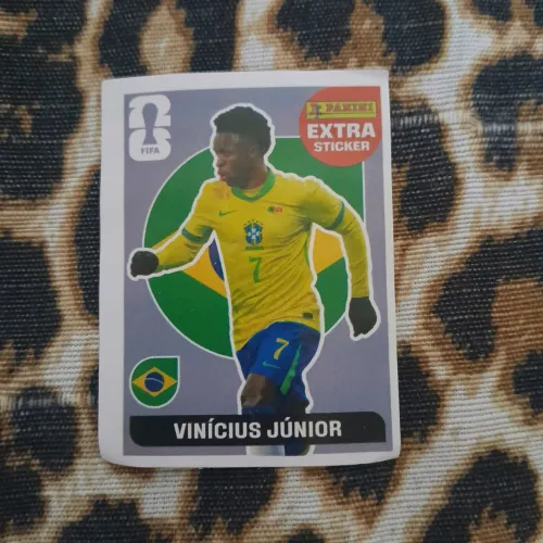 Figurinha Legend Vini Jr Prateada Oficial