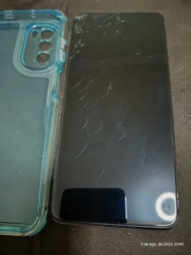 MOTO G52 TELA VIDRO TRINCADO
