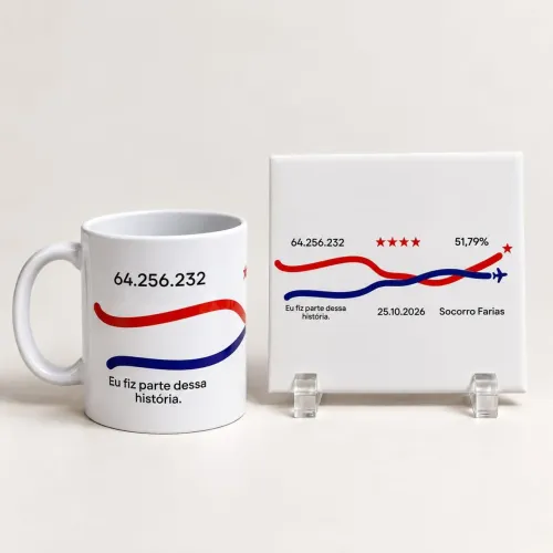 Caneca Vitória do Lula
