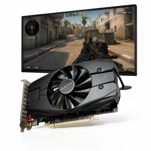 Placa de vídeo GPU GALAX GTX 1050 2gb OC 100%