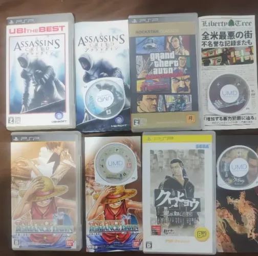 (LER DESCRI) JOGOS ORIGINAIS PSP JPN