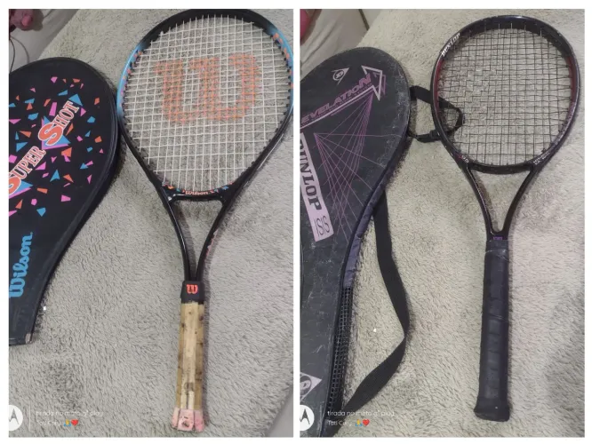 Promoção Vendo duas raquetes para tênis profissionais 