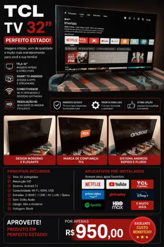 Smart TV TCL 32