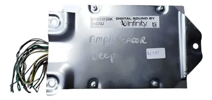 Modulo Amplificador De Som Jeep Compass 2017 2018 2019 2020 Prata