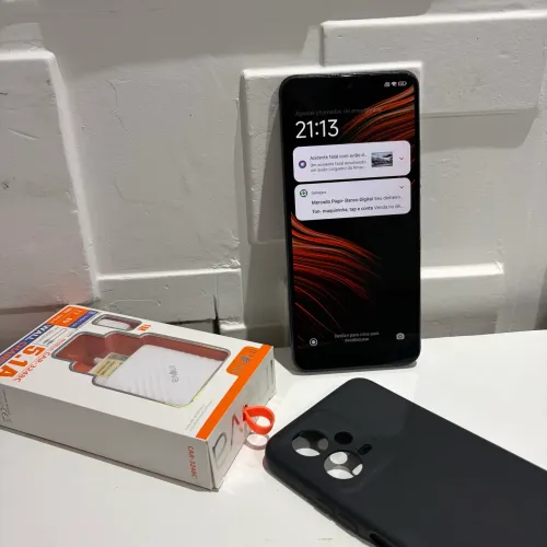 Poco x5 5G 256gb + Capa + Carregador novos!