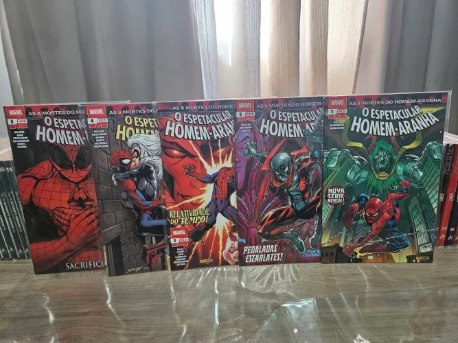 Mensal Homem Aranha, Panini 1 ao 5