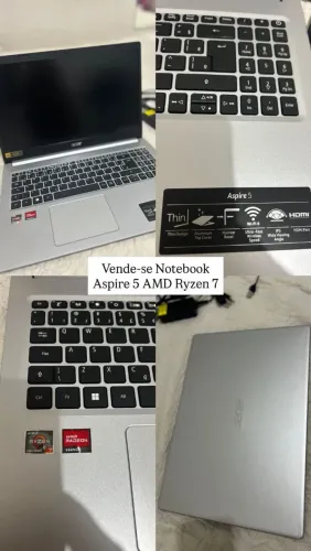 Notebook Acer Aspire 5 - 8gb 256gb Ryzen 7