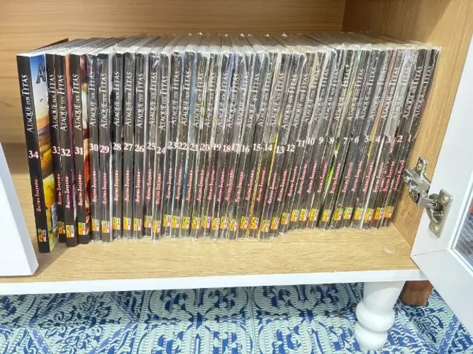 Ataque dos Titãs Coleção completa 1-34