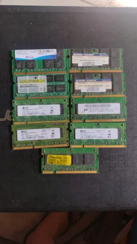 memórias para notebook