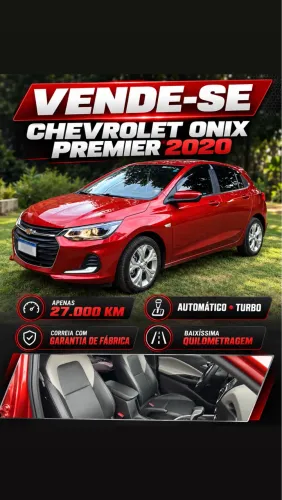 Chevrolet Onix Hatch Premier 1.0 12V TB Flex Aut. 4P 2020