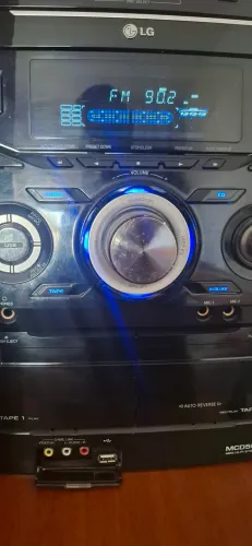 Som LG com Controle Remoto e Caixas Originais - Excelente Estado