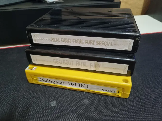 Cartucho Neo Geo MVS 161 in 1,RB e RBS.