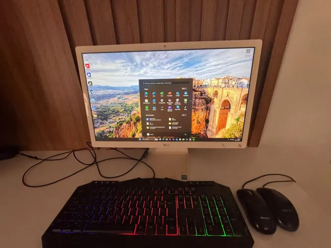 Computador LG celeron ALL in one 