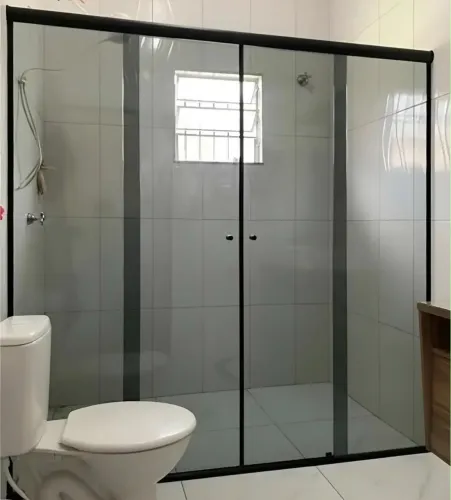 Box de vidro 4 folhas