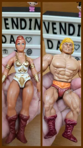 He-man e Teela da Estrela para restauro