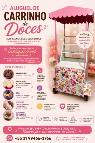 Carrinho de DiAna doces