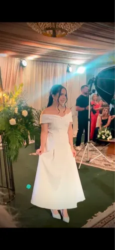 VENDE-SE VESTIDO BRANCO PARA MISSA DE FORMATURA