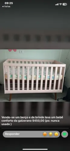Berço + bebê conforto
