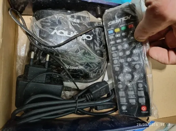 Receptor Full HD 1080P e gravador digital