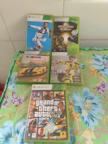 Pacote de Jogos de Xbox 360 mídia fisica ORIGINAL