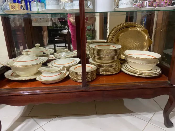 Conjunto de jantar inglês original