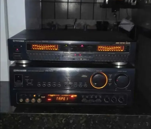 Vendo Receiver Pioneer + equalizador gráfico 