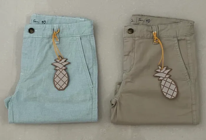 Kit 2 bermudas chino pineapple Brand NOVAS (com etiqueta)