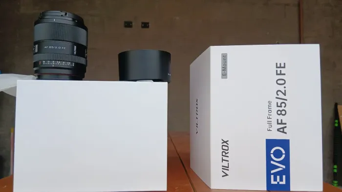Lente 85mm F2 Fullframe Evo Viltrox