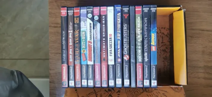 Jogos de PS2 - Originais (lote)