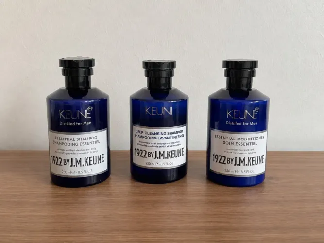 Kit Keune 1922 by J.M. Keune - 3 Produtos 250ml + Caixa Presente - NOVO